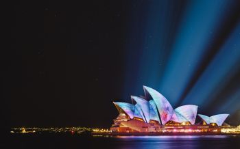 Обои 2560x1600 Сиднейский оперный театр, Сидней, Австралия