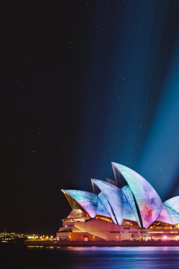 Обои 640x960 Сиднейский оперный театр, Сидней, Австралия