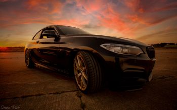 BMW 240i Coupe, sunset Wallpaper 1920x1200