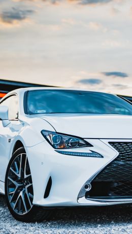 Обои 640x1136 Lexus RC 350, спортивная машина