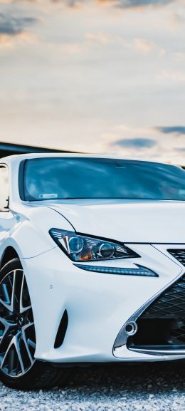 Lexus RC 350, sports car Wallpaper 1440x3200