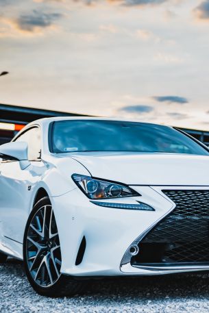 Обои 640x960 Lexus RC 350, спортивная машина