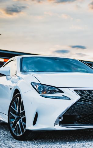 Lexus RC 350, sports car Wallpaper 800x1280