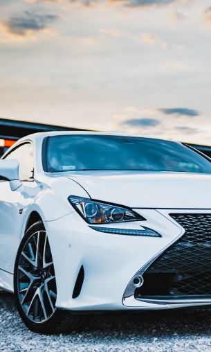 Обои 1200x2000 Lexus RC 350, спортивная машина