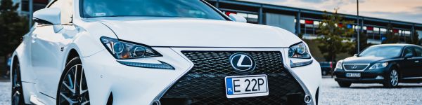 Обои 1590x400 Lexus RC 350, спортивная машина