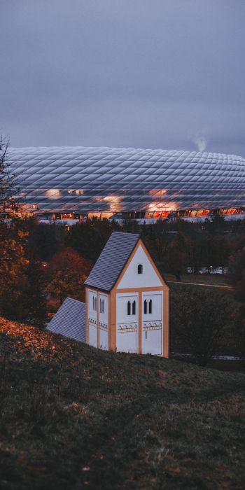 Allianz Arena, Munich, Germany Wallpaper 720x1440