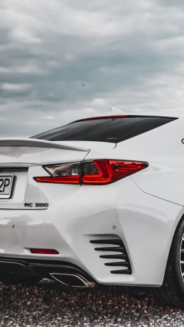 Обои 640x1136 Lexus RC 350, спортивная машина