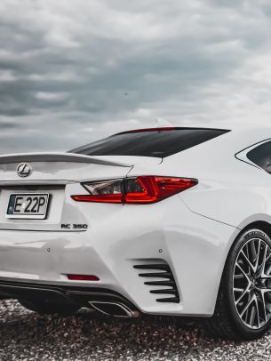 Обои 1668x2224 Lexus RC 350, спортивная машина