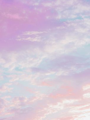 clouds, pink Wallpaper 1536x2048