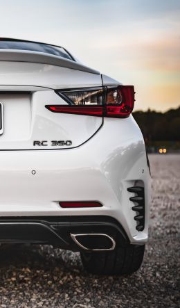 Lexus RC 350, sports car Wallpaper 600x1024