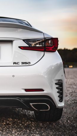 Обои 640x1136 Lexus RC 350, спортивная машина