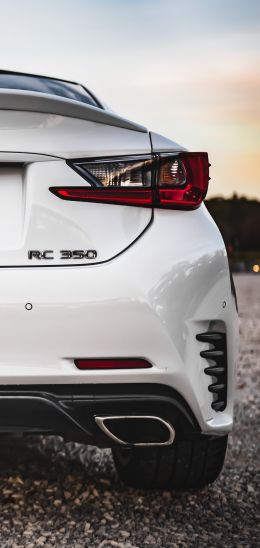 Lexus RC 350, sports car Wallpaper 1080x2280