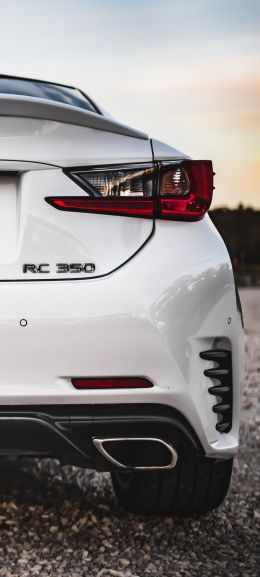 Обои 1080x2400 Lexus RC 350, спортивная машина