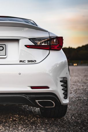 Обои 640x960 Lexus RC 350, спортивная машина