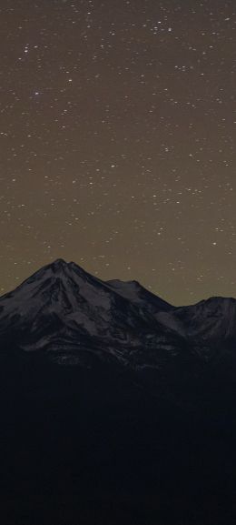 mountains, starry night Wallpaper 720x1600