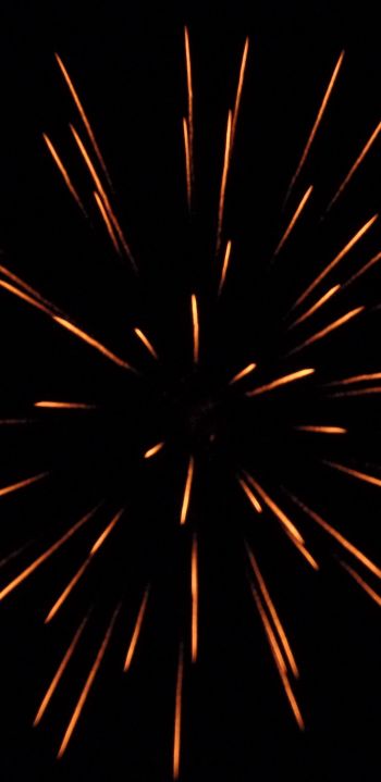 fireworks, holiday lights Wallpaper 1440x2960