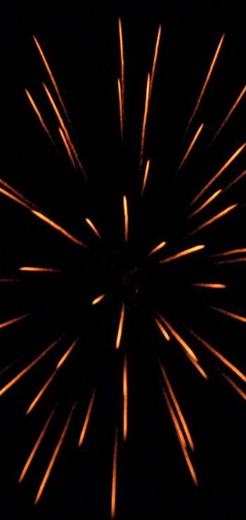 fireworks, holiday lights Wallpaper 1440x3040