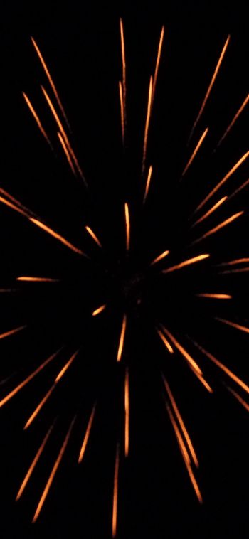 fireworks, holiday lights Wallpaper 1080x2340
