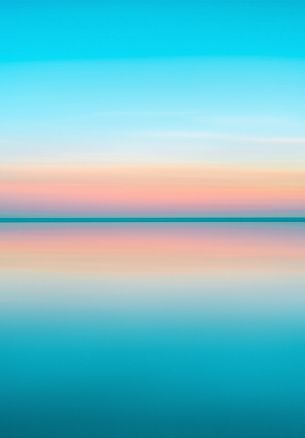 horizon, water, blue Wallpaper 1640x2360