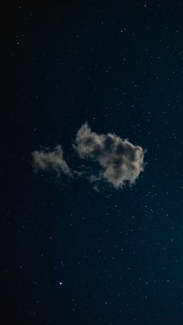 cloud, starry sky Wallpaper 2160x3840