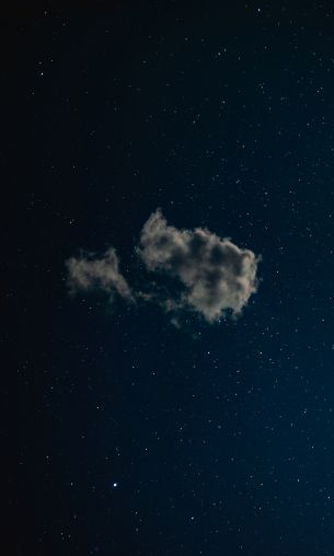 cloud, starry sky Wallpaper 1200x2000