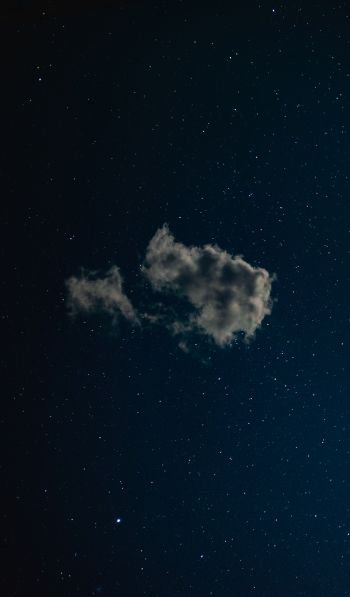 cloud, starry sky Wallpaper 600x1024