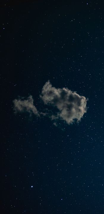 cloud, starry sky Wallpaper 1080x2220