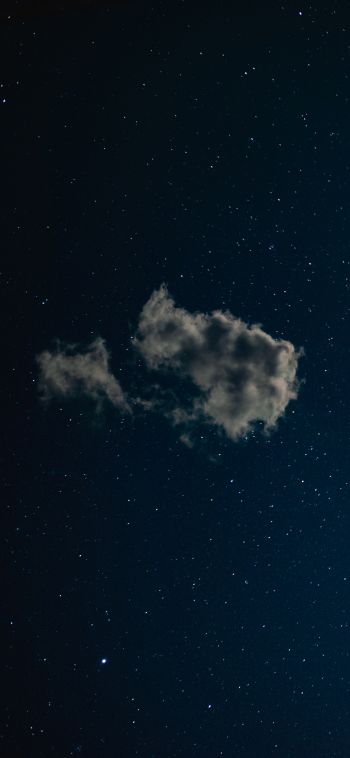 cloud, starry sky Wallpaper 1080x2340