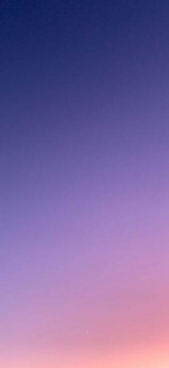 gradient, pink, sky Wallpaper 1080x2340
