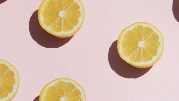 lemon, pink, yellow Wallpaper 1920x1080