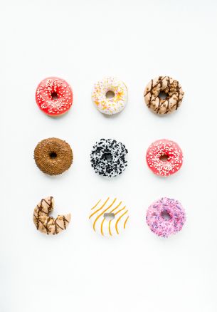 donuts, sweetness Wallpaper 1640x2360