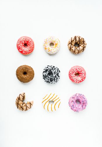 donuts, sweetness Wallpaper 1668x2388