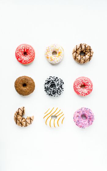 donuts, sweetness Wallpaper 800x1280
