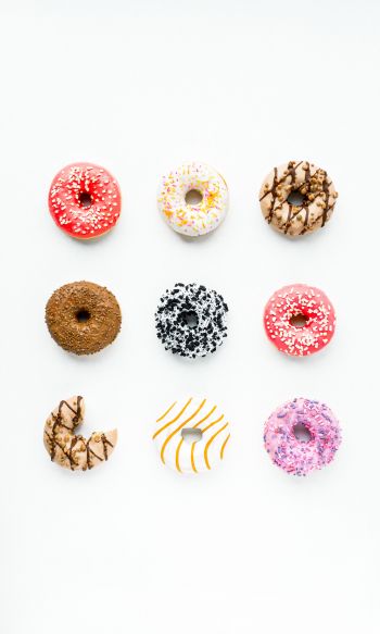 donuts, sweetness Wallpaper 1200x2000