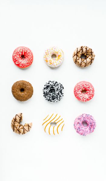 donuts, sweetness Wallpaper 600x1024