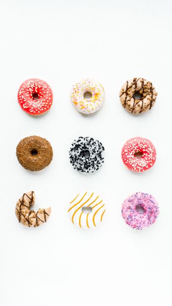 donuts, sweetness Wallpaper 2160x3840