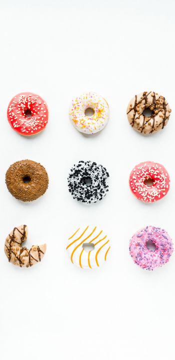 donuts, sweetness Wallpaper 1440x2960