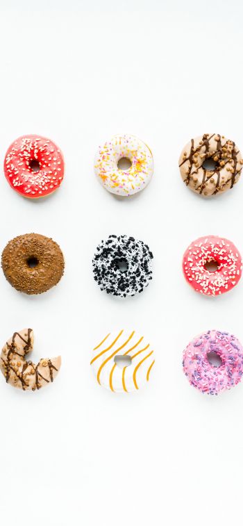 donuts, sweetness Wallpaper 1125x2436