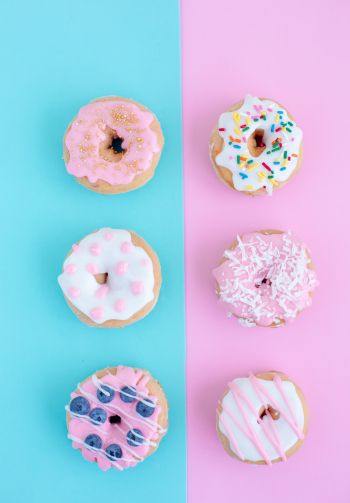donuts, baking, frosting Wallpaper 1640x2360
