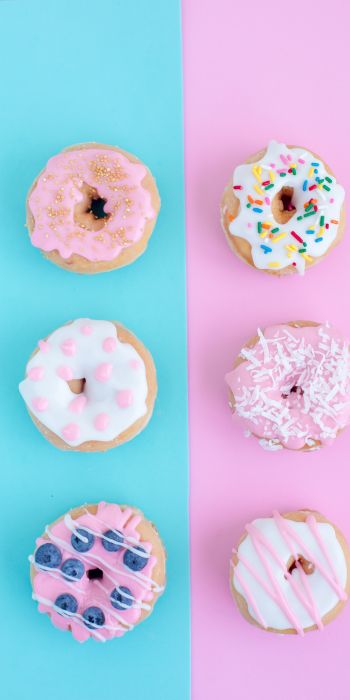 donuts, baking, frosting Wallpaper 720x1440