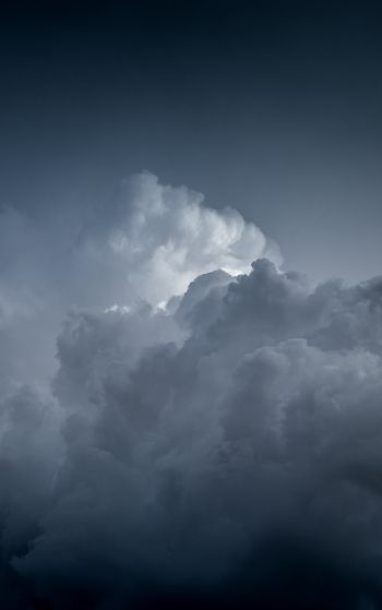 clouds, sky, height Wallpaper 1752x2800