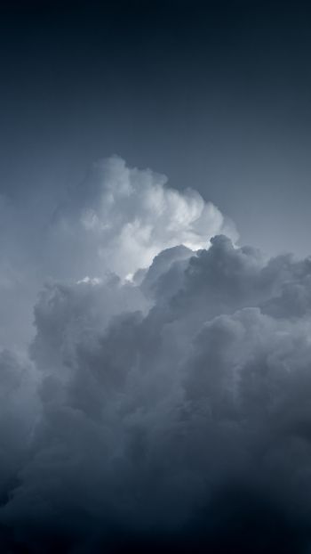 clouds, sky, height Wallpaper 1080x1920