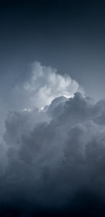 clouds, sky, height Wallpaper 1080x2220