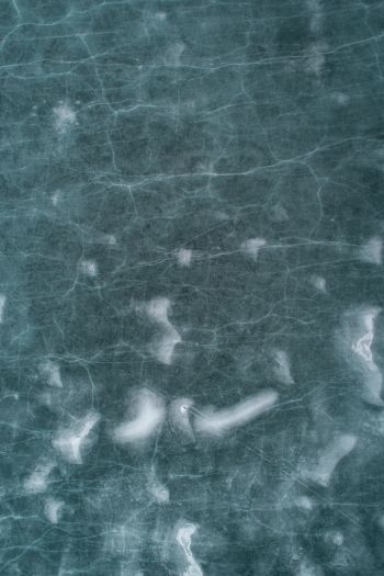ice, cracks, cold Wallpaper 640x960