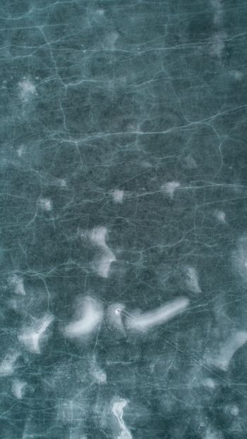 ice, cracks, cold Wallpaper 640x1136