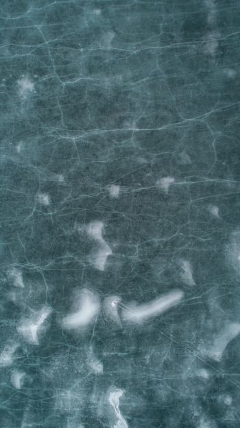 ice, cracks, cold Wallpaper 1440x2560