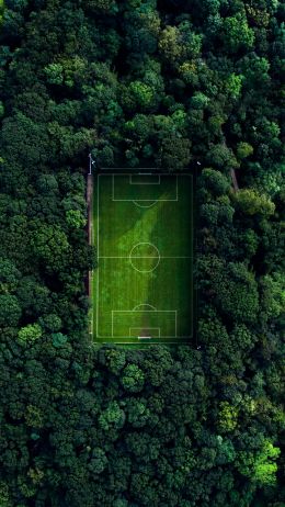 soccer field, soccer, green wallpaper Wallpaper 720x1280