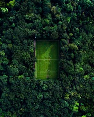 soccer field, soccer, green wallpaper Wallpaper 2400x3000
