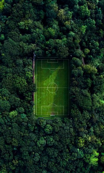 soccer field, soccer, green wallpaper Wallpaper 1200x2000