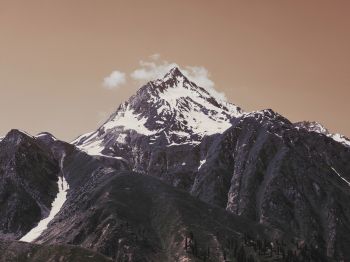 mountains, sky, height Wallpaper 800x600